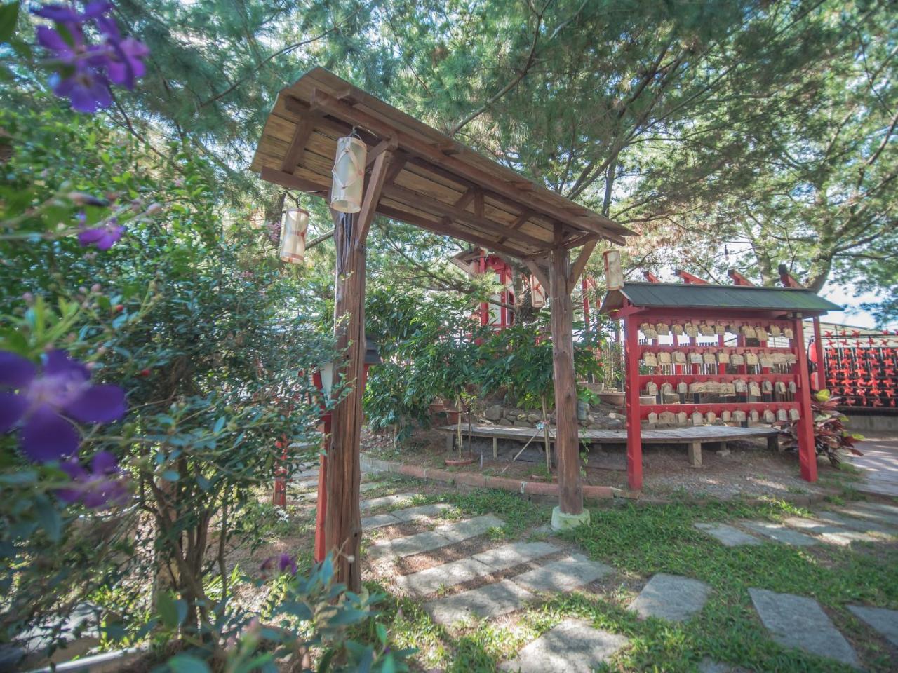 山城天嵐庭園民宿 Puli Bagian luar foto